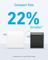 Anker 100W USB-C Charger: Power Up MacBook Pro, Air, iPad Pro & More (Fast Charge)